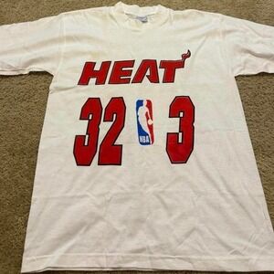 Vintage Miami heat size m , Tshirt brand‎ -All sport heavyweights